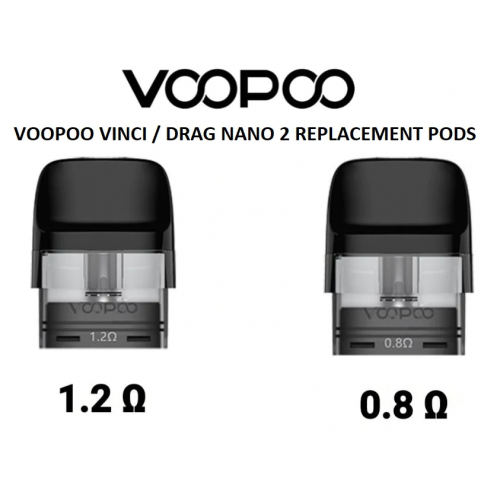 Voopoo Vinci Replacement Pods 3ct/Pk